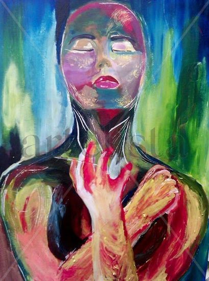 Age of Romanticism Acrylic Canvas Figure Painting