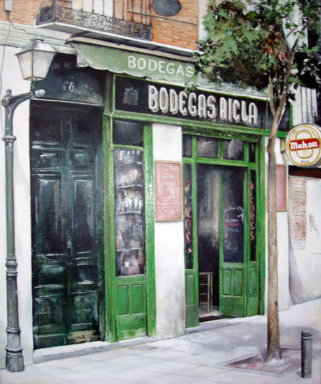 BODEGAS RICLA-MADRID Oil Canvas Landscaping