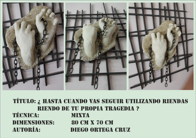 Hasta cuando vas seguir utilizando riendas, riendo de tu própria tragedia
