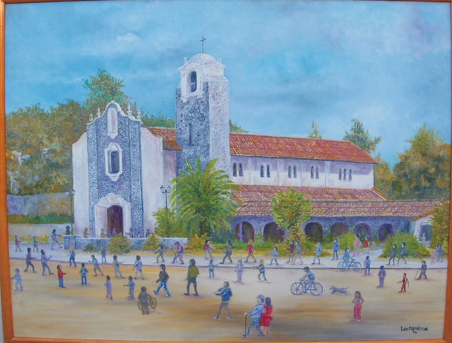 IGLESIA DE SANTO DOMINGO Oil Canvas Others