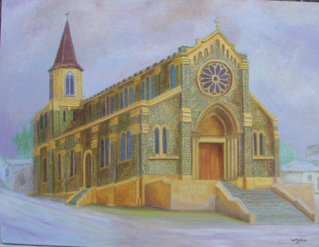 IGLESIA DE LOTA Oil Canvas Others