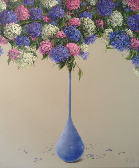 FLORES INFINITAS III Oil Canvas Floral Painting