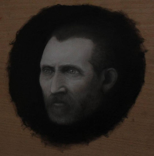 Van Gogh Oil Panel Portrait