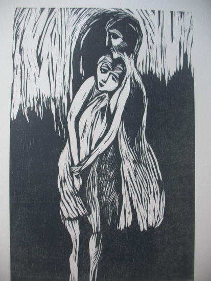 amparo Woodcut