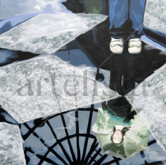 MUJER EN REFLEJO Acrylic Canvas Others