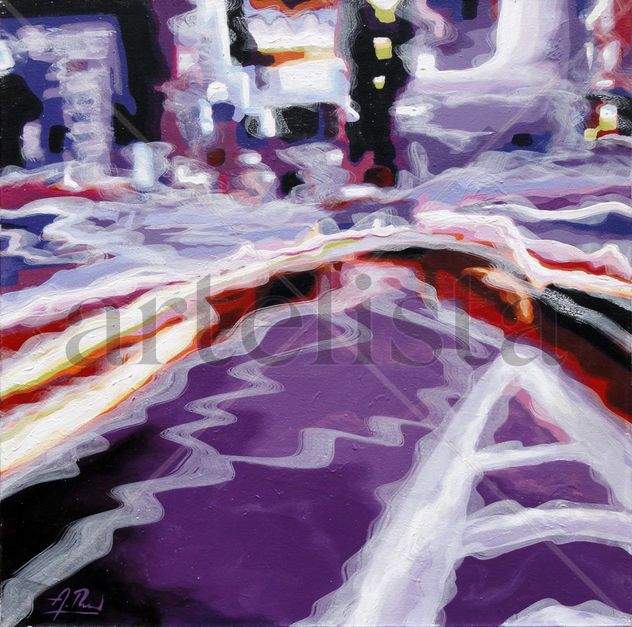 REFLEJOS EN MORADO