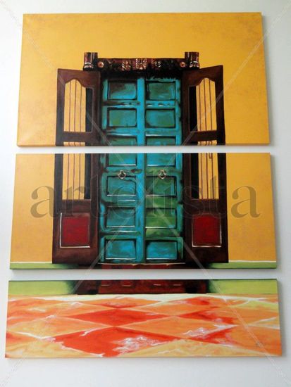 PUERTA VENTANA Acrylic Canvas Others