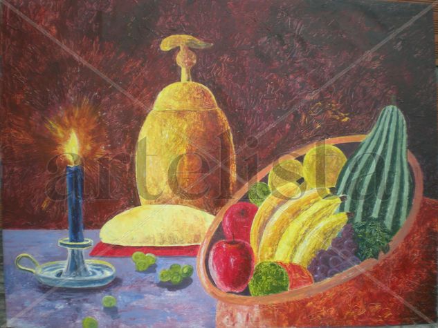 Ambrosía de verano Oil Canvas Still Life Paintings