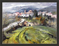 PAISAJES-PINTURA-PUEBLOS-NATURALEZA-NAVÁS-CUADROS-OLEOS-PINTOR-ERNEST DESCALS