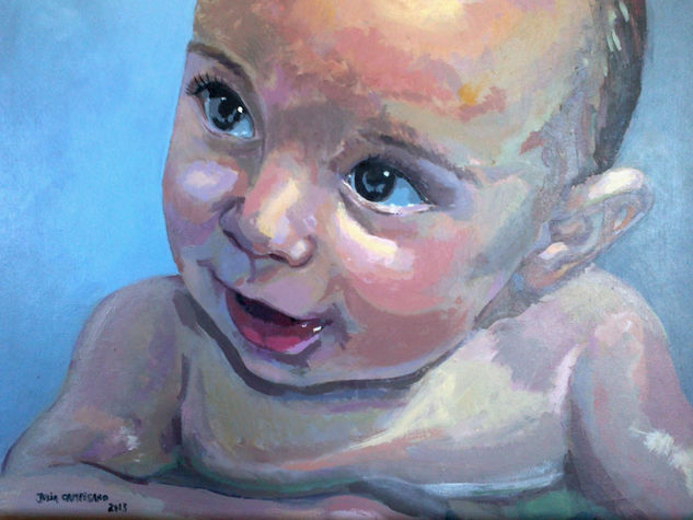 bebe Media Mixta Tabla Retrato