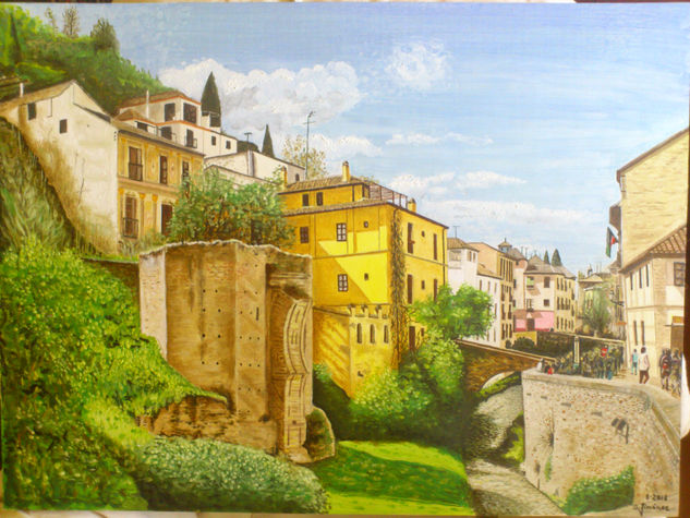 carrera del darro granada Oil Panel Landscaping