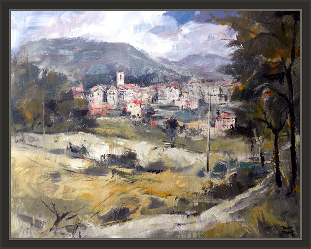 PAISAJES-CAMPOS-PINTURA-AVIÁ-NATURALEZA-CUADROS-PINTOR-ERNEST DESCALS