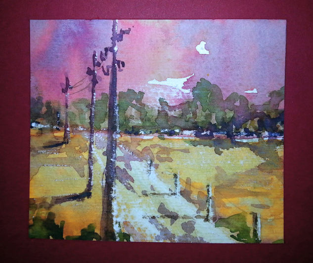 GENERAL OTAMENDI 3 Watercolour Paper Landscaping