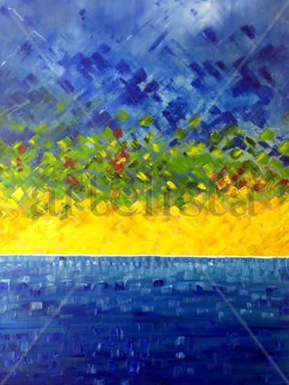 Cuba Oil Canvas Landscaping