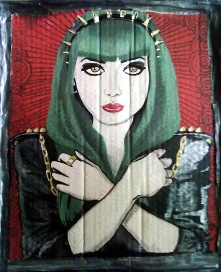 virgen punk 02 Acrylic Others Portrait