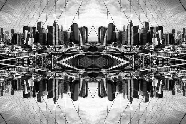 Crisol de razas Architecture and Interiorism Black and White (Digital)