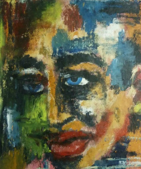 "Fango" Acrylic Others Portrait