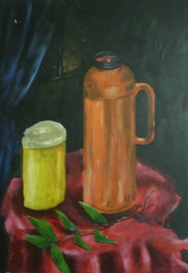 "Ventana" Acrylic Panel Still Life Paintings