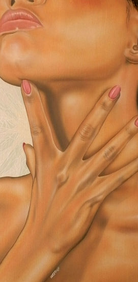 EL AIRE QUE RESPIRO Acrylic Canvas Nude Paintings