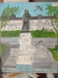 Mopnumento a Goya...