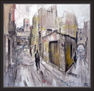 CALLES DE PUEBLO-SANTPEDOR-PINTURA-PAISAJES-PINTOR-ERNEST DESCALS