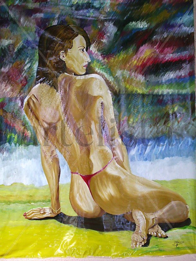 Mª José - Contemplando un cielo y un mar Imaginario