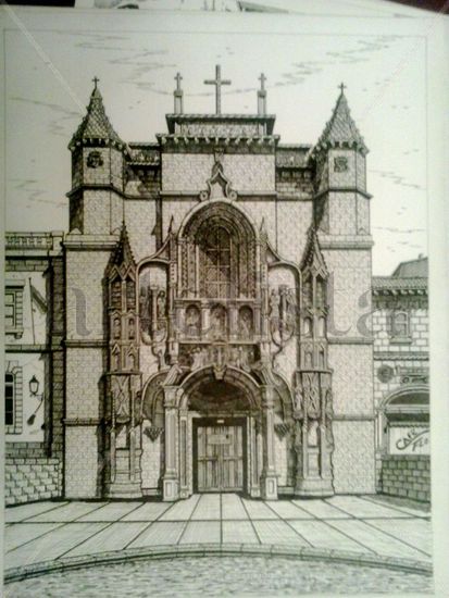 IGLESIA DE COIMBRA (PORTUGAL) Tinta