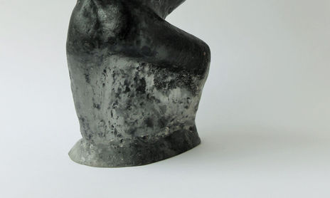 escultura en vidrio