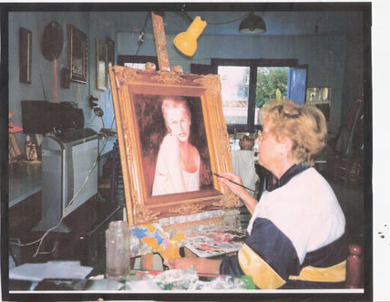 Pintando en...