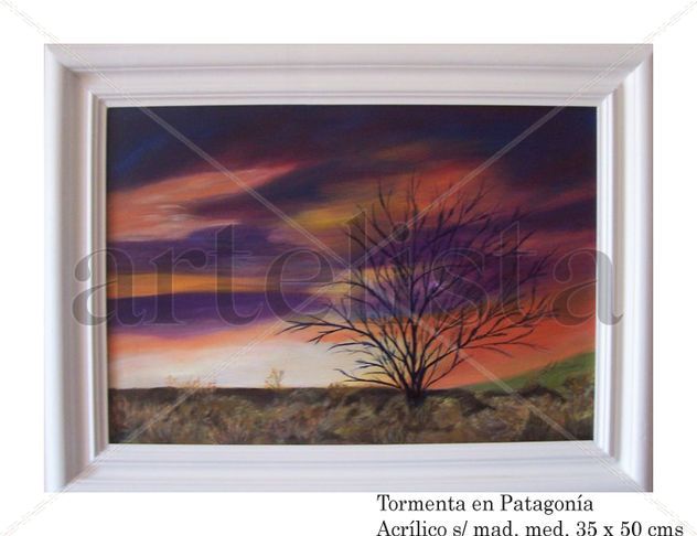 Tormenta en Patagonia