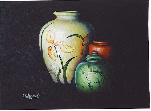 jarrones Oil Canvas Still Life Paintings