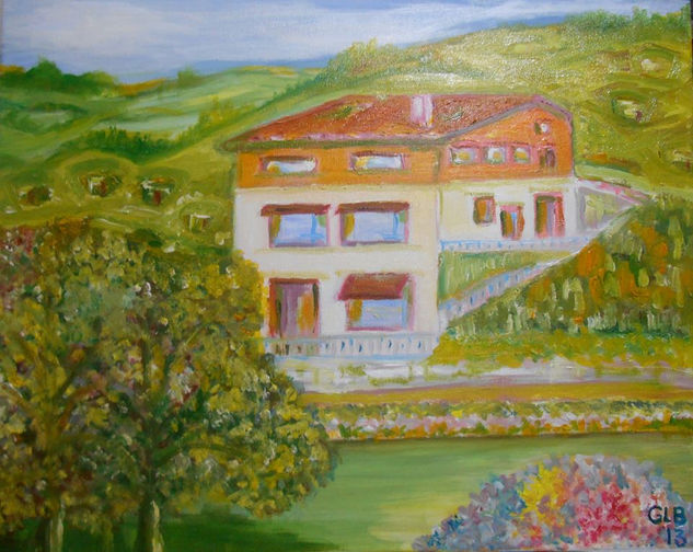 LA CUESTA DEL ACEDO Oil Canvas Landscaping