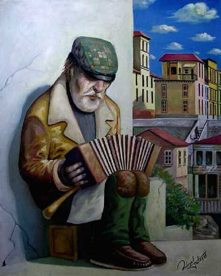 Valparaiso8 Oil Canvas Figure Painting