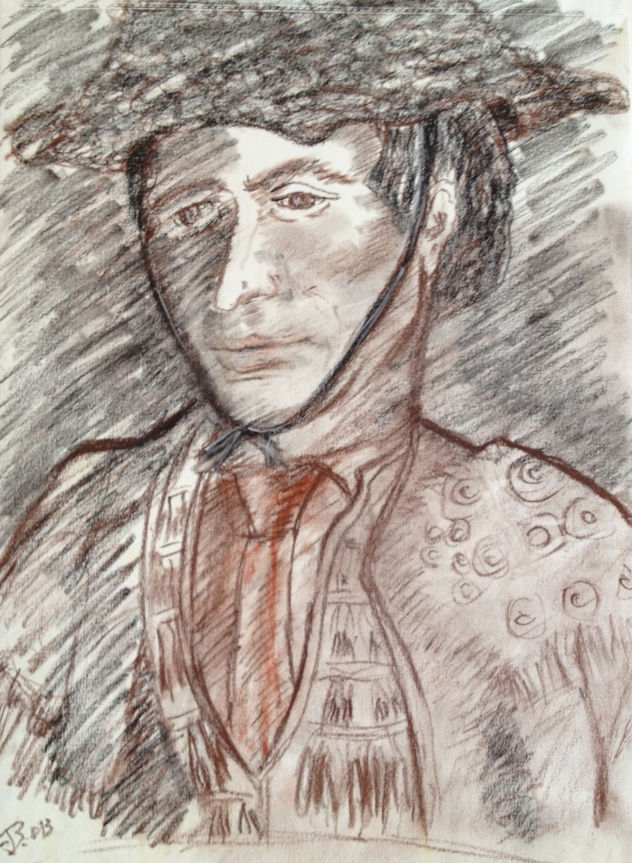 De toros y toreros/retrato de torero