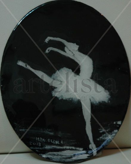 Bailarina en solitario Acrylic Others Figure Painting