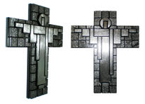 Christ cube silver