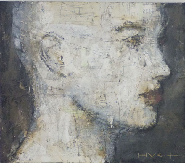 ÀNGELS I DIMONIS / 19 Acrylic Panel Figure Painting