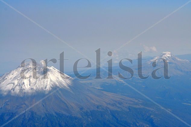 Volcán Popocatepetl Nature Color (Digital)