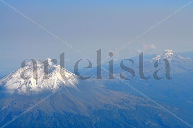 Volcán Popocatepetl Nature Color (Digital)