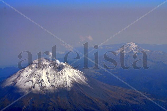 Volcán Popocatépetl Nature Color (Digital)