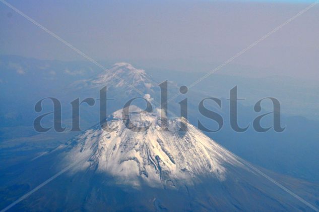 Volcán Popocatépetl Nature Color (Digital)