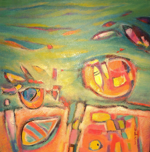 Misteriosa naturaleza I -  - 40x40cm