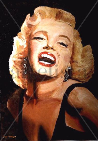 Marilyn start Óleo Lienzo Retrato