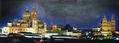 Panorámica nocturna de Salamanca