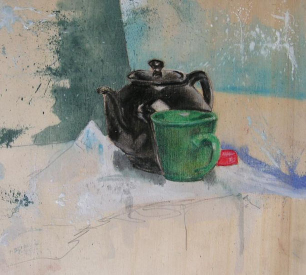 Bodegón Pastel Panel Still Life Paintings