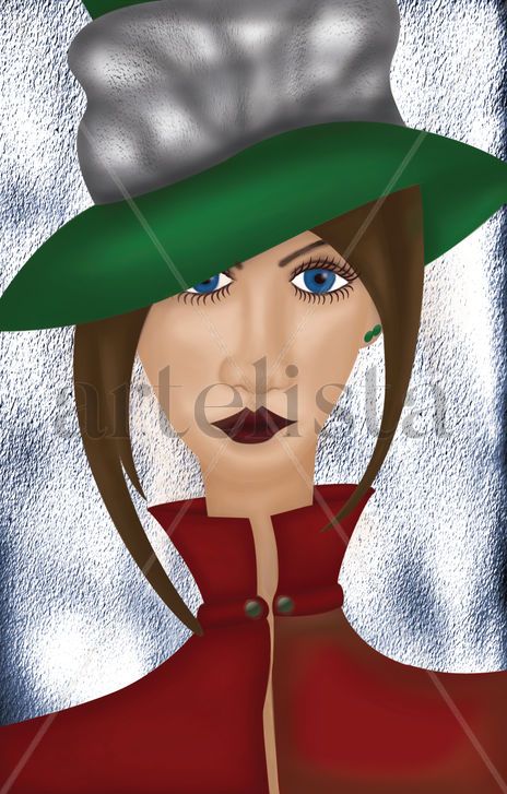 Muchacha con sombrero