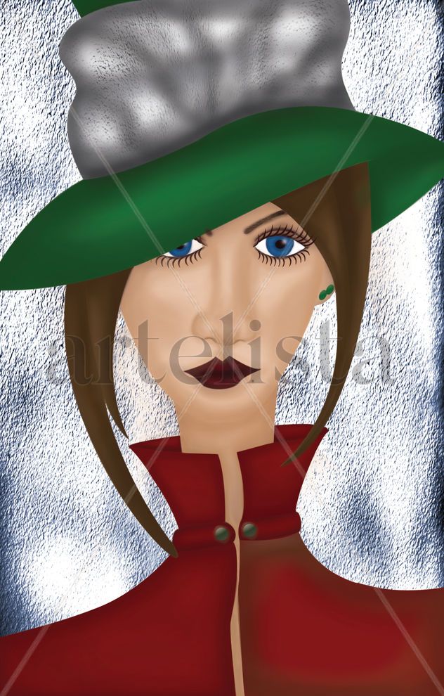 Muchacha con sombrero