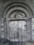 Portada románica de la Iglesia de Santa María de Sádaba