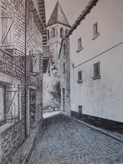 Calle Charaguas, Aragüés del Puerto, Huesca Ink