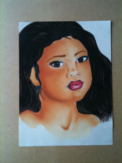 NATIVA Pastel Papel Retrato